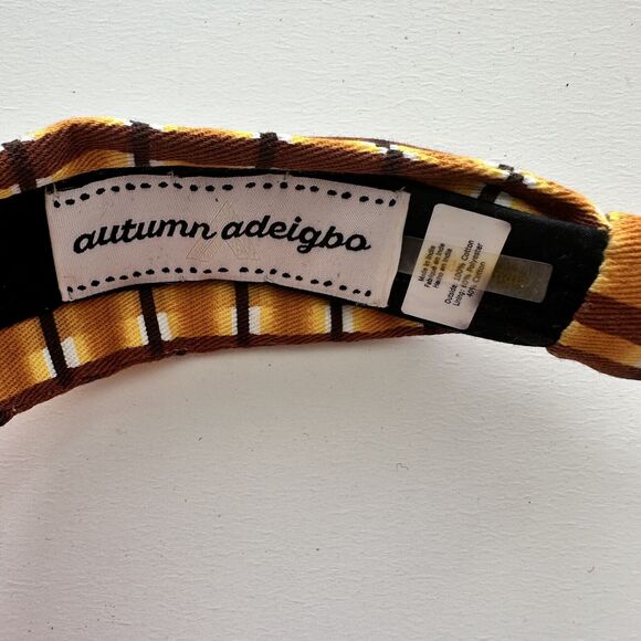 Autumn Adeigbo Pattern Printed Fabric Twisted Knot Shape Knot Headband - Picture 4 of 7